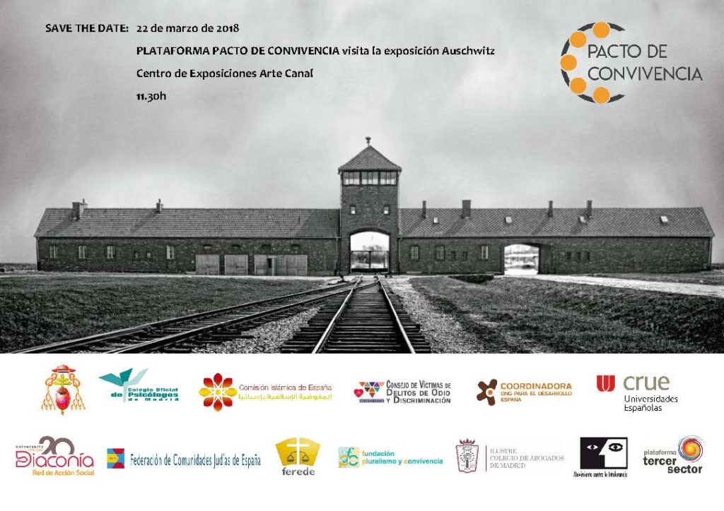 La Plataforma Pacto de Convivencia - Auschwitz - Madrid
